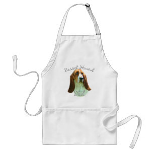Basset Hound Dad 2 Standard Apron