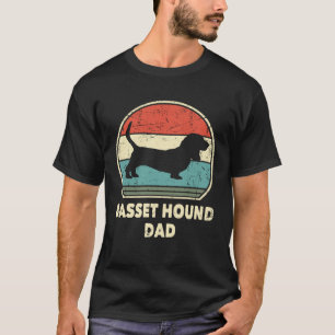 Basset Hound Dad Dog   For Men Basset Hound Daddy T-Shirt