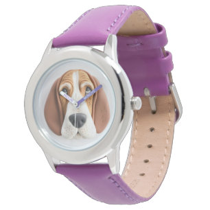 Basset Hound Dog 3D Inspired Watch