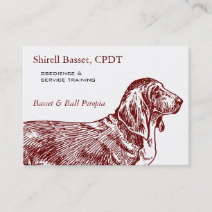 Basset Hound Dog Business Card