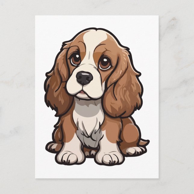 Basset Hound dog  Postcard (Front)