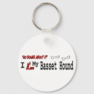 Basset Hound Gifts Keychain