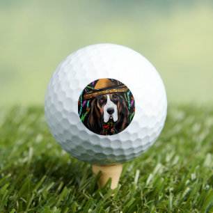 BASSET HOUND GOLF BALLS