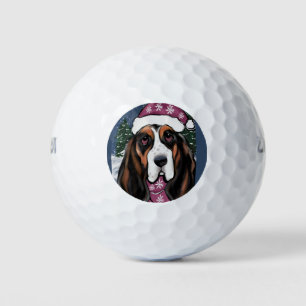 BASSET HOUND GOLF BALLS