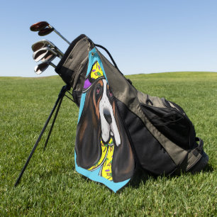 Basset Hound  Golf Towel