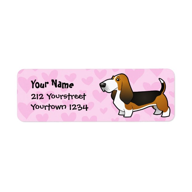 Basset Hound Love (Devant)