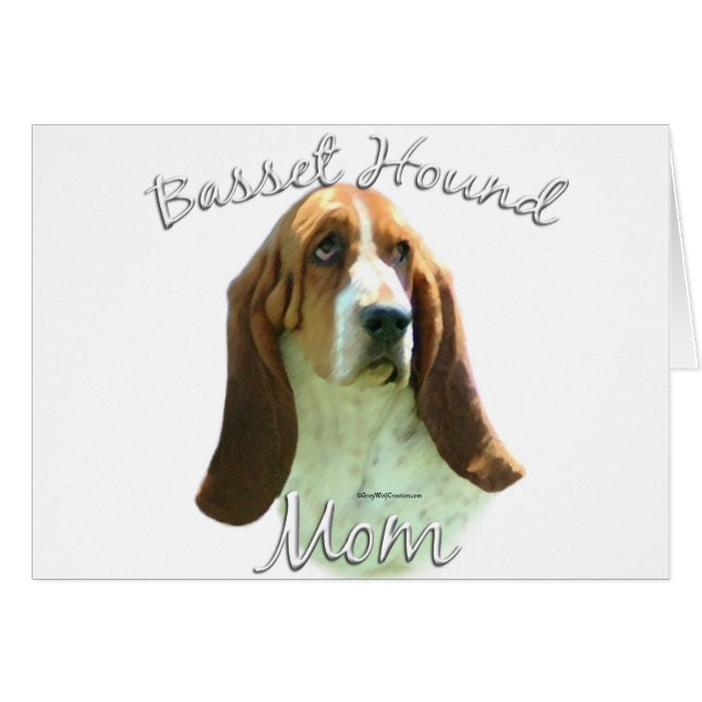 Basset Hound Mom 2 (Front Horizontal)