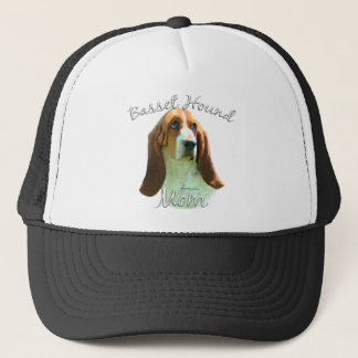 Basset Hound Mom 2 Trucker Hat