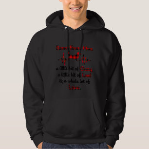 Basset Hound Mom A Little Bit Of Crazy Loud & A Lo Hoodie