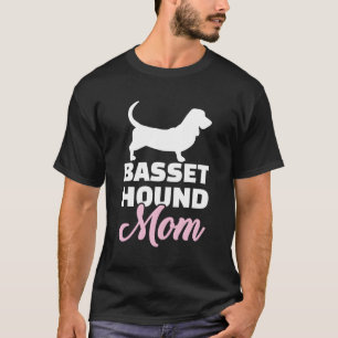 Basset Hound Mom T-Shirt