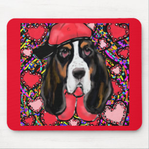 Basset Hound Mouse Pad