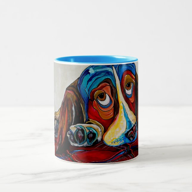 Basset Hound Mug (Center)