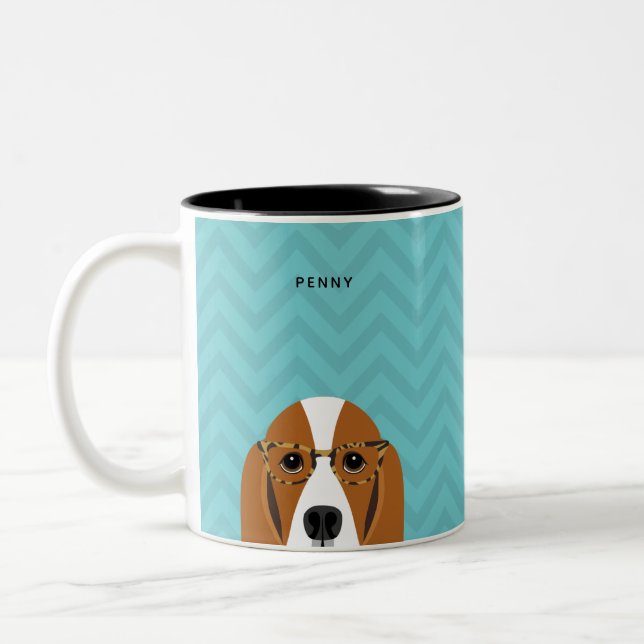Basset Hound Mugs (Gauche)