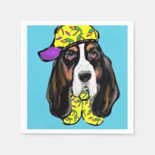 Basset Hound Napkin