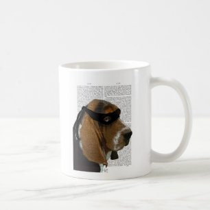 Basset Hound Ninja Coffee Mug