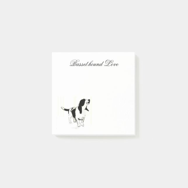 Basset hound notes (Front)