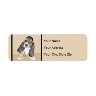Basset Hound Peinture Chiot - Art Chien original