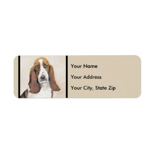 Basset Hound Peinture - Cute Original Chien Art
