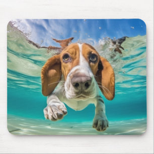 Basset Hound Pet Dog Animal Fun Playing  Mouse Pad