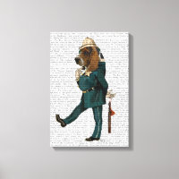 Basset Hound Policeman