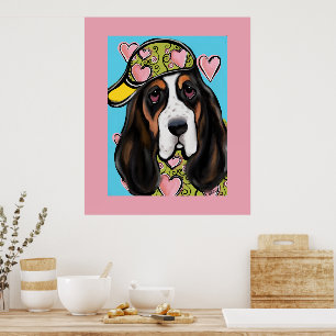 Basset Hound Poster