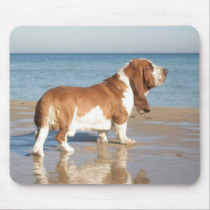 Basset Hound Puppy Dog Computer Mousepad