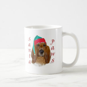 Basset Hound Santa Paws Coffee Mug