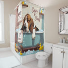 Basset Hound Sloppy Sleepy Cute Funny