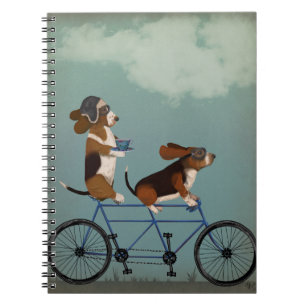 Basset Hound Tandem Notebook
