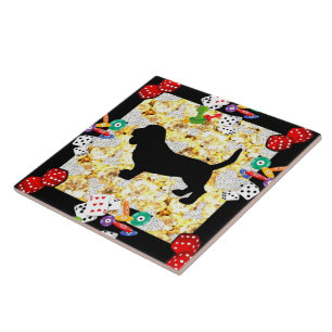 BASSET HOUND TILE