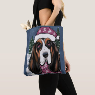 BASSET HOUND TOTE BAG