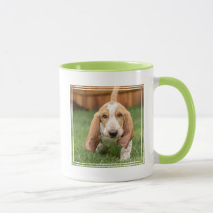 Basset Houng Puppy Walking Mug