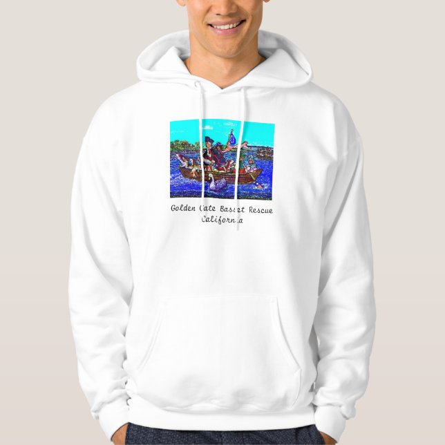 Bassets et sweat - shirt à capuche de Washington (Devant)
