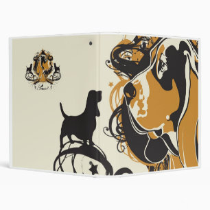 Bassett Hound Binder