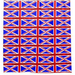 bassett hound name on flag
