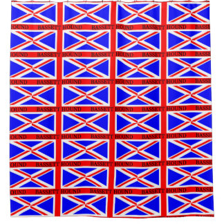 bassett hound name on flag