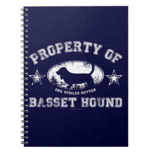 Bassett Hound Notebook