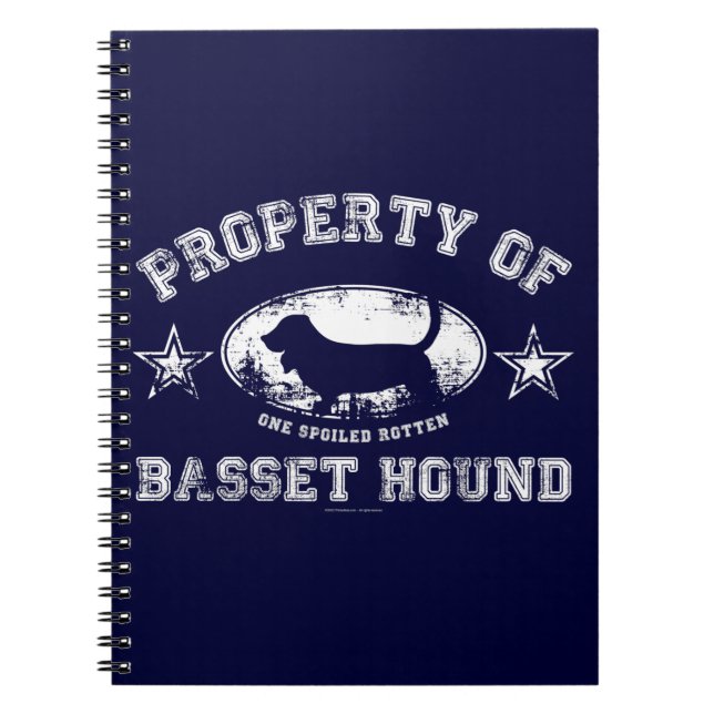 Bassett Hound Notebook (Front)