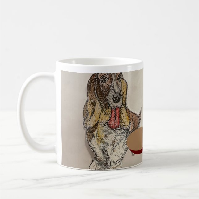 Bassie's Tumbler Coffee Mug (Left)