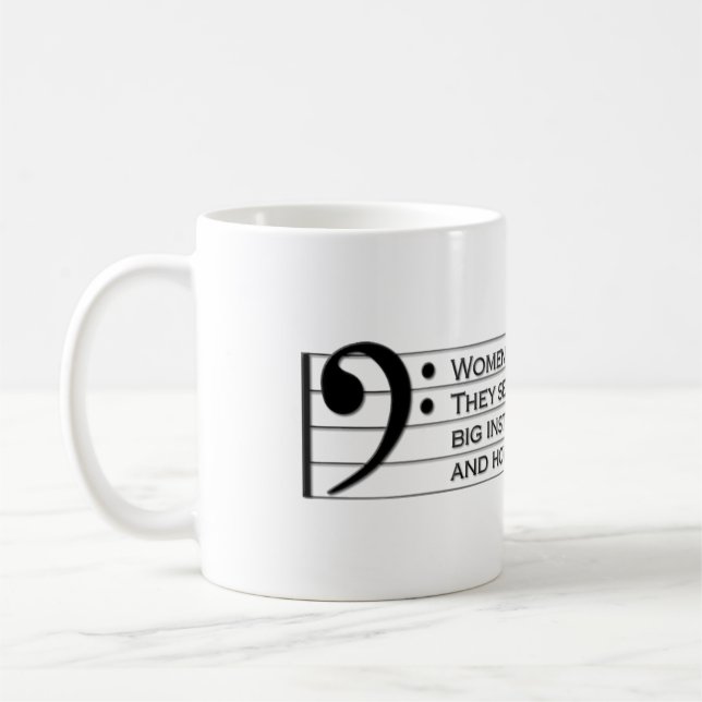 Bassisim Coffee Mug (Left)