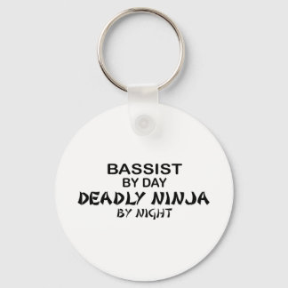Bassist Deadly Ninja by Night Keychain