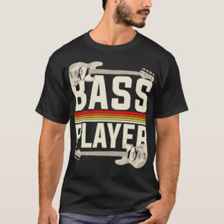 Bassist Guitar Player Bass Guitar T-Shirt