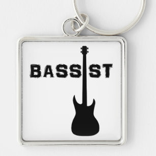 Bassist Keychain