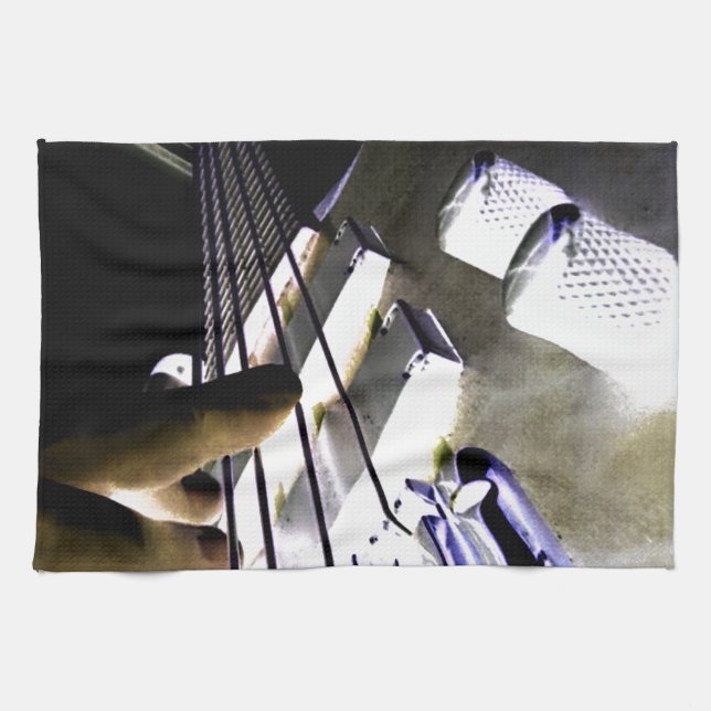 Bassist Kitchen Towel (Horizontal)