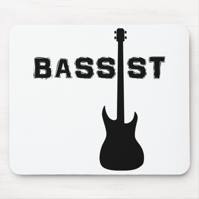 Bassist Mouse Pad (Front)