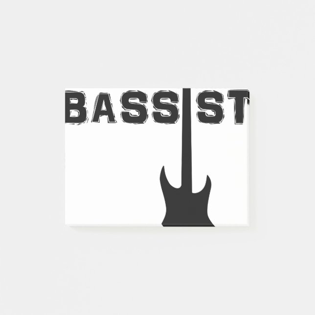 Bassist Post-it Notes (Front)