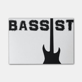 Bassist Post-it Notes