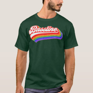 Bassline T Shirt Retro Music Shirt For