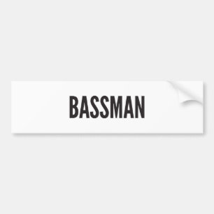 Bassman Sticker