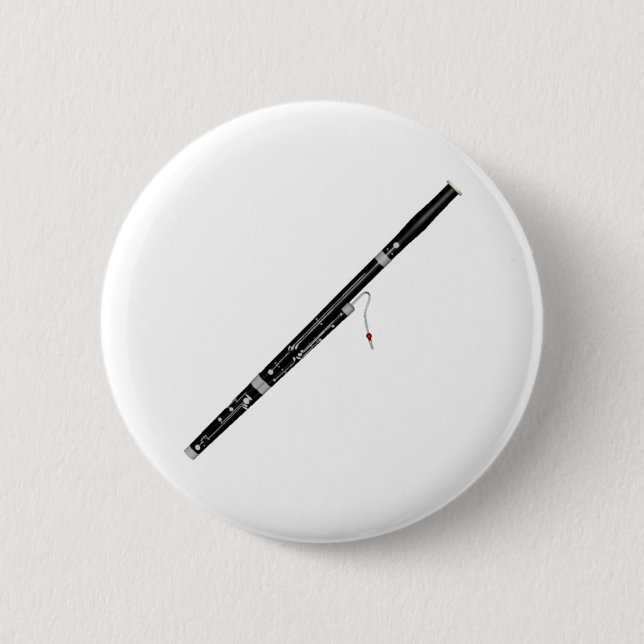 Bassoon 2 Inch Round Button (Front)